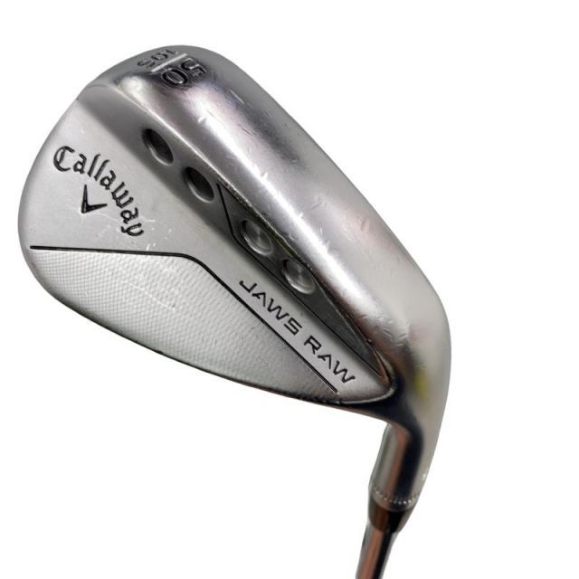 【中古】 キャロウェイ JAWS RAW クロムメッキ 50°/10°S ウェッジ WG NS PRO 950GH neo (フレックスS) メンズ 男性用 右利き 右用 Cランク ゴルフクラブ