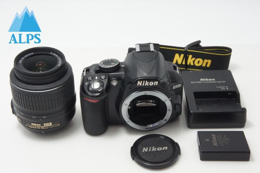 Nikon ニコン D3100 ボディ + AF-S DX 18-55mm VR レンズキット