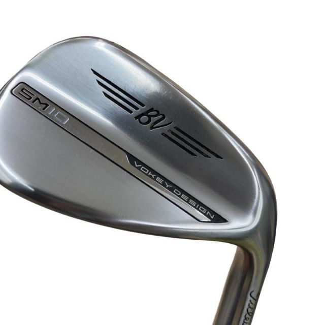 【中古】 タイトリスト VOKEY SPIN MILLED SM10 ツアークロム 54°/14°F ウェッジ WG Dynamic Gold (フレックスS) メンズ 男性用 右利き 右用 Cランク ゴルフクラブ