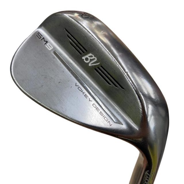 【中古】 タイトリスト VOKEY SPIN MILLED SM9 ツアークロム 52°/12°F ウェッジ WG Dynamic Gold (フレックスS) メンズ 男性用 右利き 右用 Dランク ゴルフクラブ