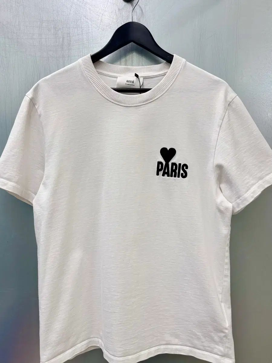 Ami アミ パリ ハート 刺繍 ロゴ 半袖 Tシャツ