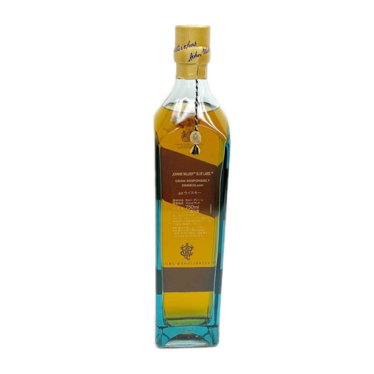 ジョニーウォーカー ブルーラベル 750ml 箱付 未開栓 - メルカリ