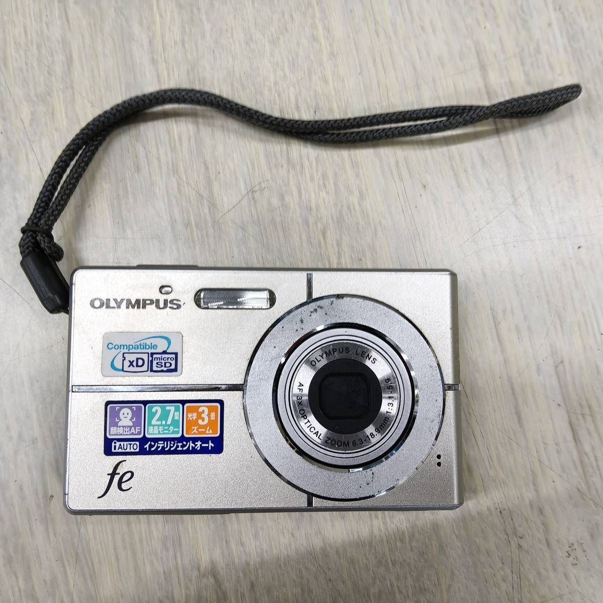 動作未確認】OLYMPUS FE-3000 デジタルカメラ コンデジ ジャンク