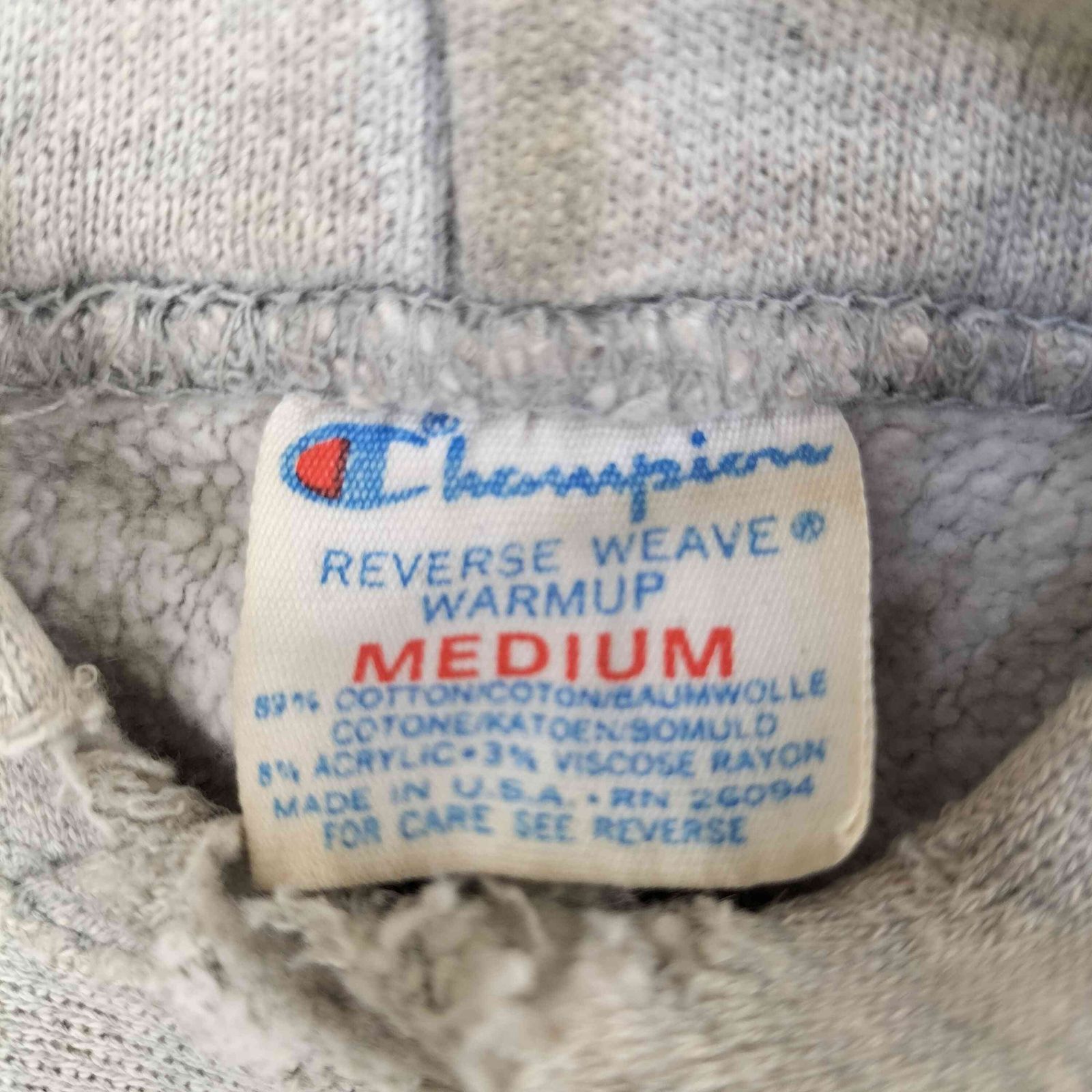 Champion リバースウィーブ 80s トリコタグ 染み込み 80s Champion