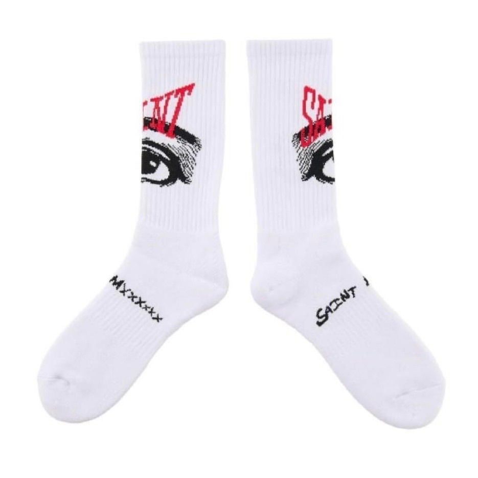 新品未使用 SM-MK1-0000-107 SOCKS / EYE セントマイケル SAINT