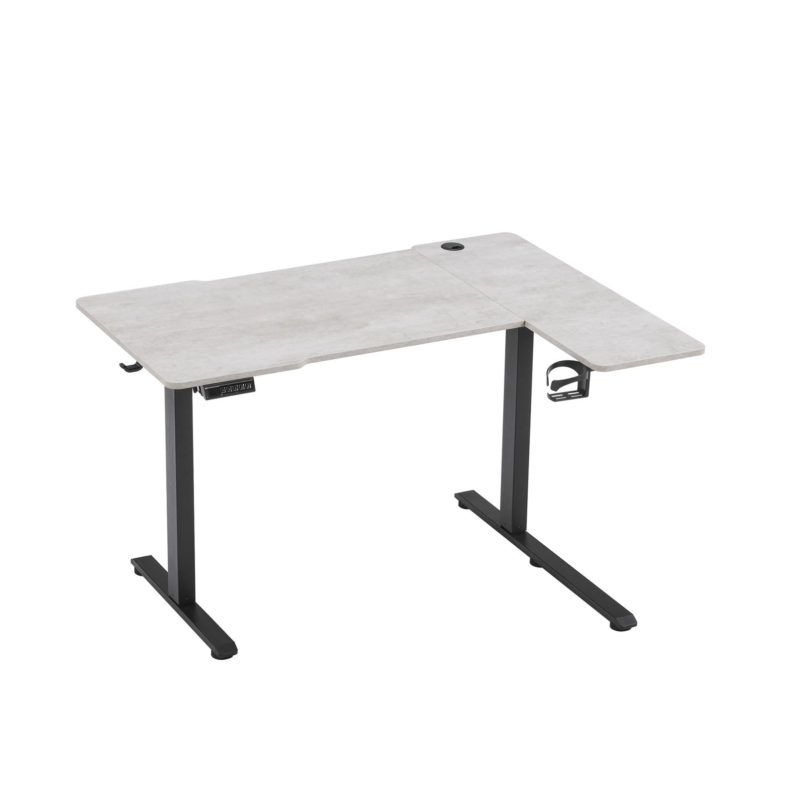 ErGear 電動昇降式デスク ロータイプ 高さ48-72cm コンセント&USB