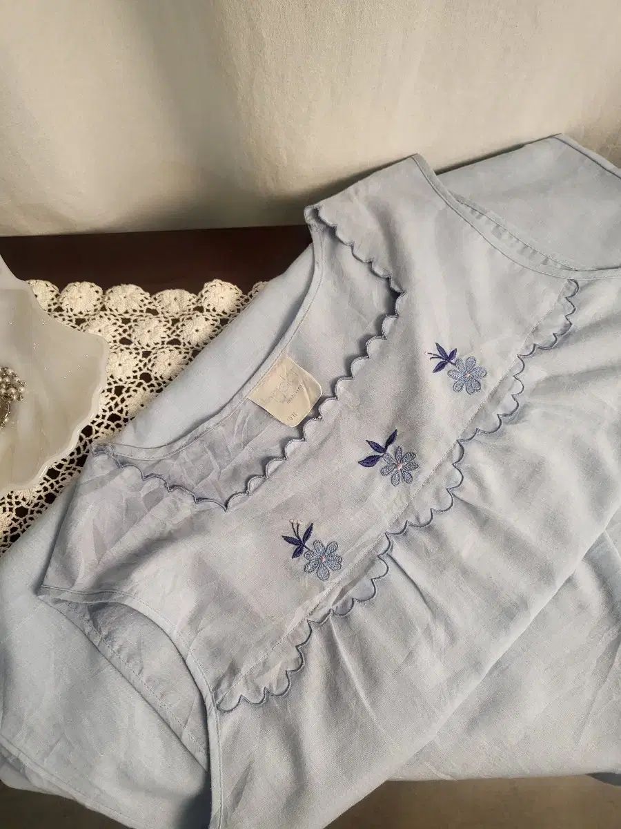 ヨーロッパ 刺繍 NIGHT マキシ ドレス ピンター ルームウェア もり 7,087円