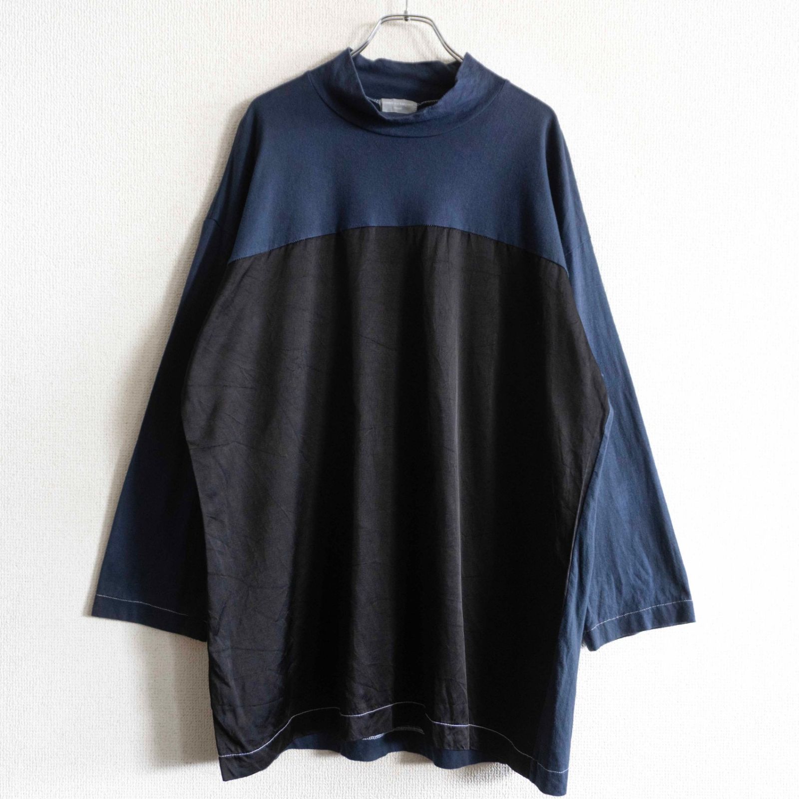 【90s/アーカイブ】COMME des GARCONS HOMME【異素材切替 デザイン カットソー】 コムデギャルソンオム 90年代 26070129