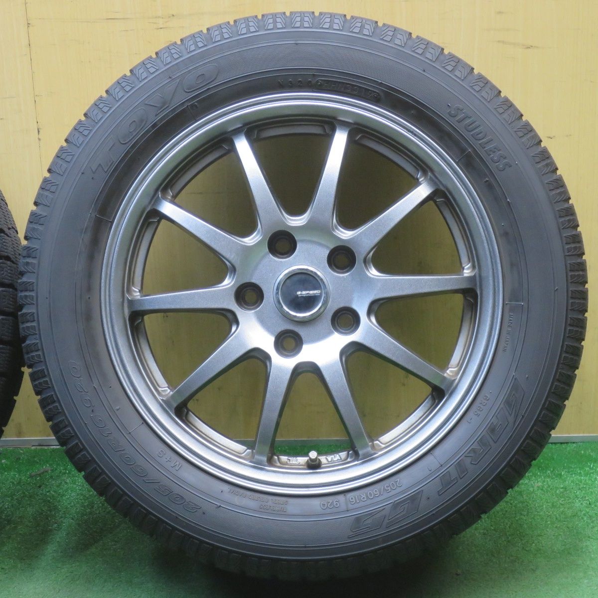 4本価格◎スタッドレス 205/60R16 トーヨー ガリット G5 G-SPEED G 