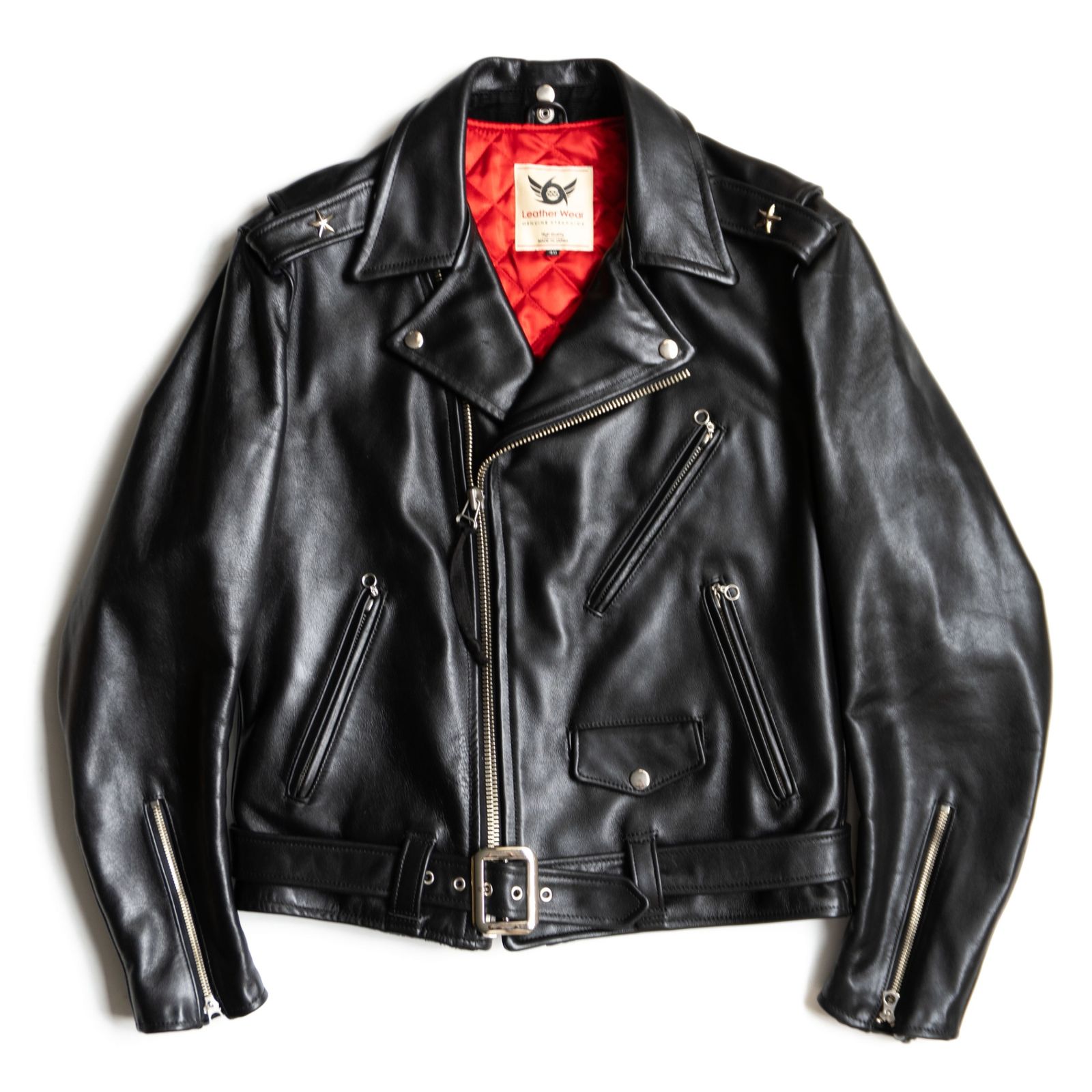 美品】666 triple six【ステアハイド ワンスター ライダースジャケット