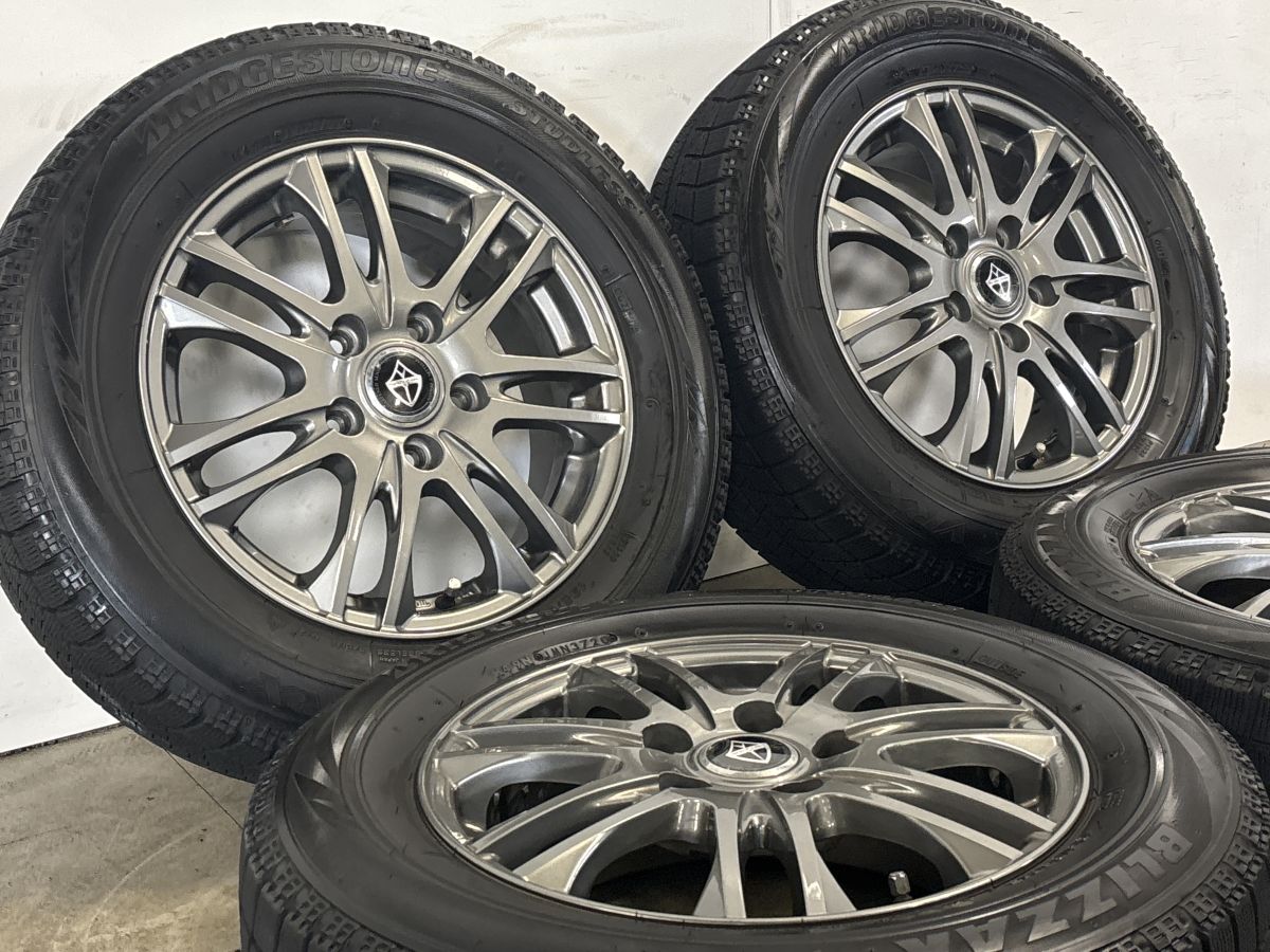 ノア ヴォクシー 等に】Weds VELVA 15in 6J +53 PCD114.3 ブリヂストン 