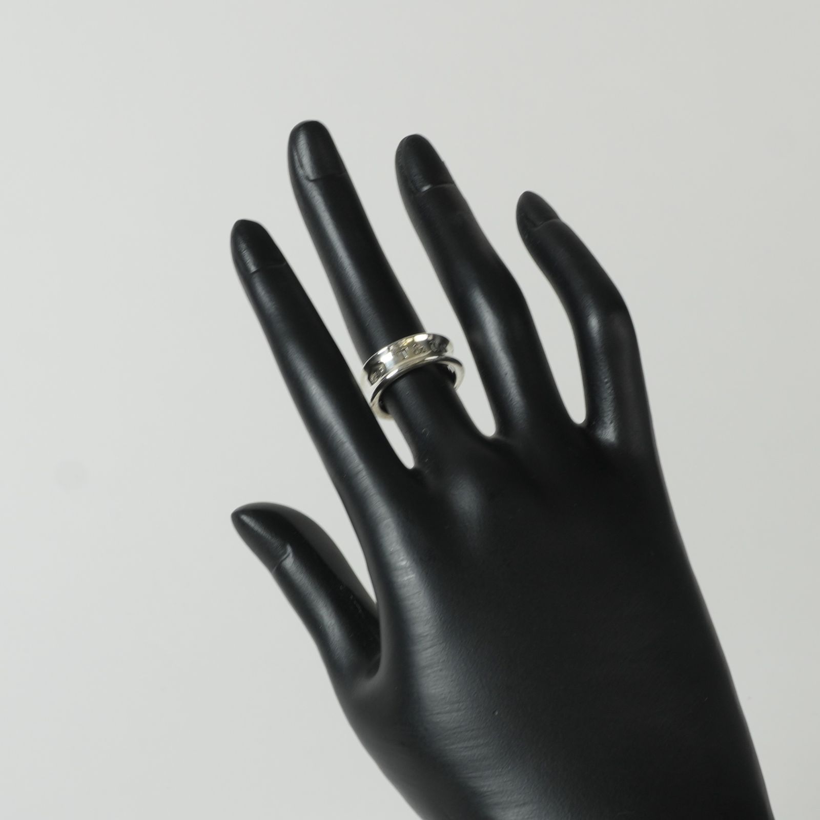 TIFFANY&Co. ティファニー 1837 ナロー リング 指輪 8号 SV925