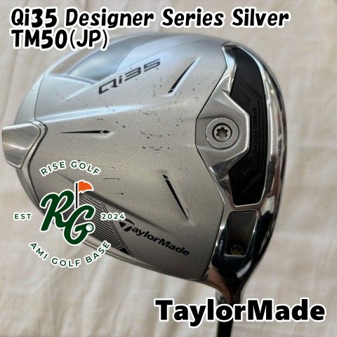 【中古】ドライバー テーラーメイド Qi35 Designer Series Silver◆TM50(JP)◆S◆10.5[8983]