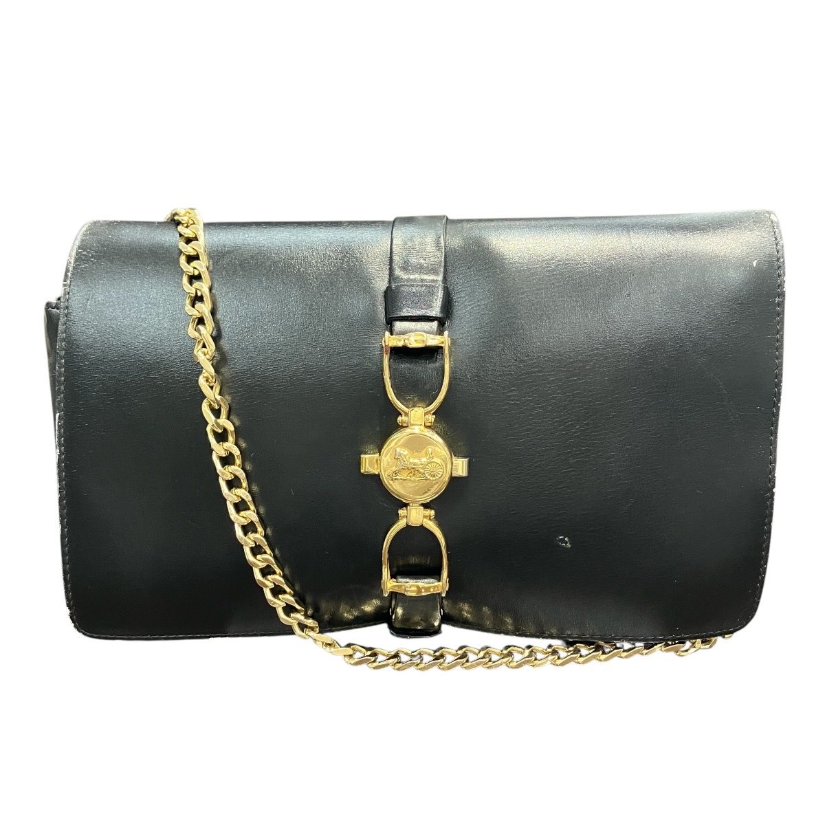 CELINE オールドセリーヌ 馬車金具 ショルダーバッグ 毎日特売 41 