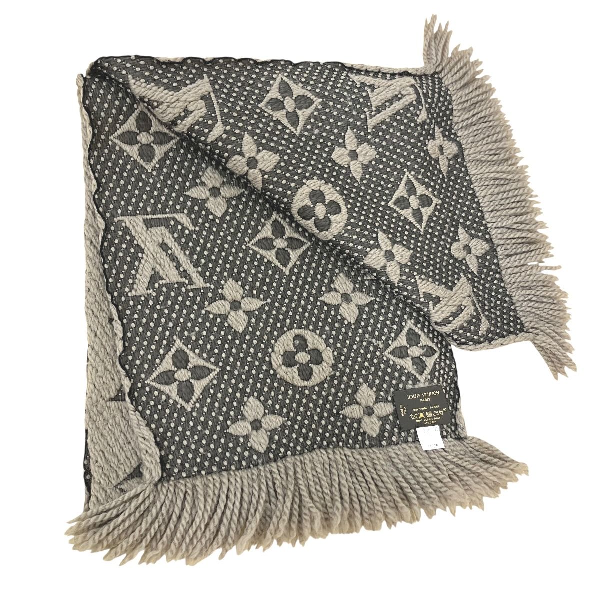 ルイ・ヴィトン LOUIS VUITTON エシャルプ ロゴマニア モノグラム 