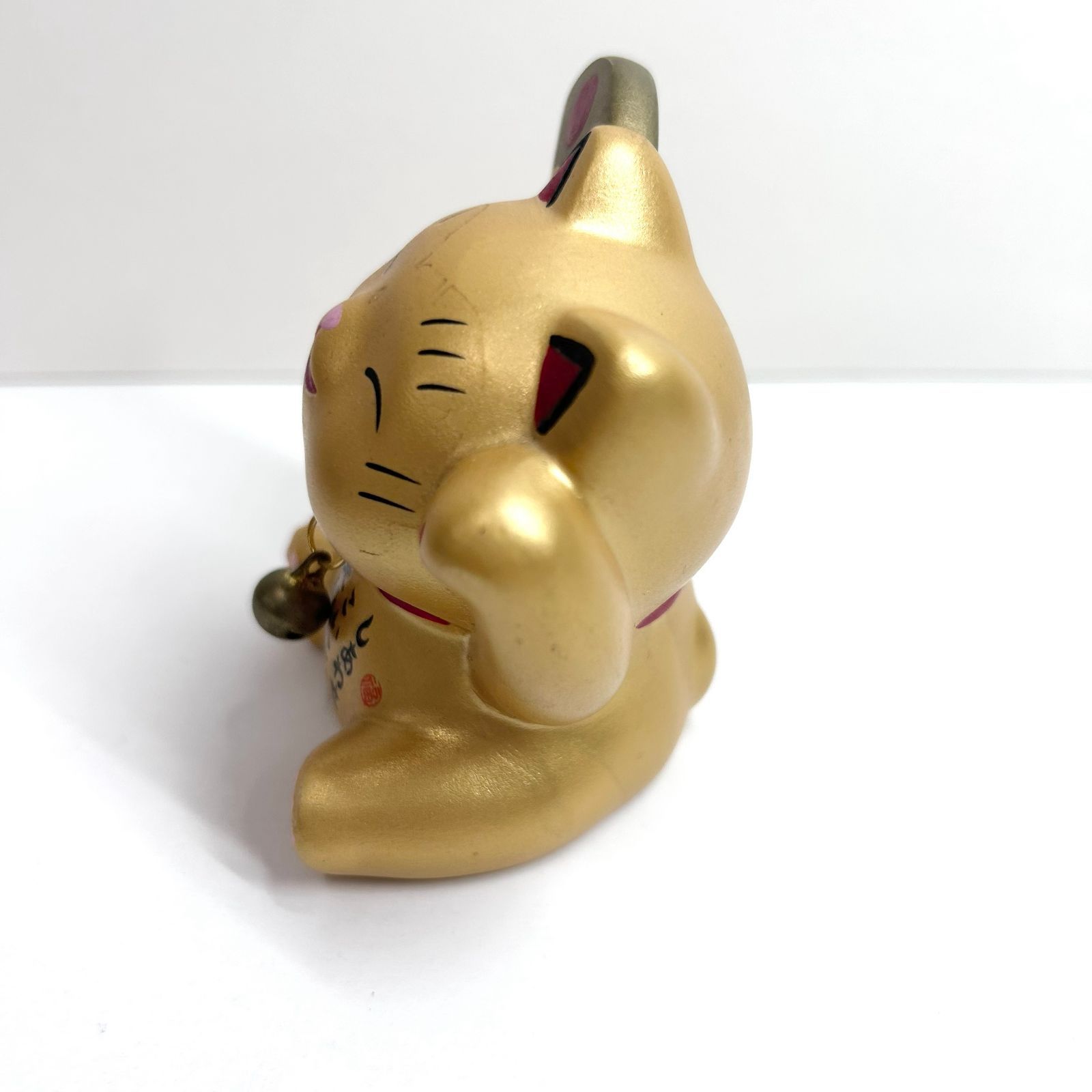 新品】金運招き猫 金色招福猫 しあわせこいこい 開運招福 金運上昇