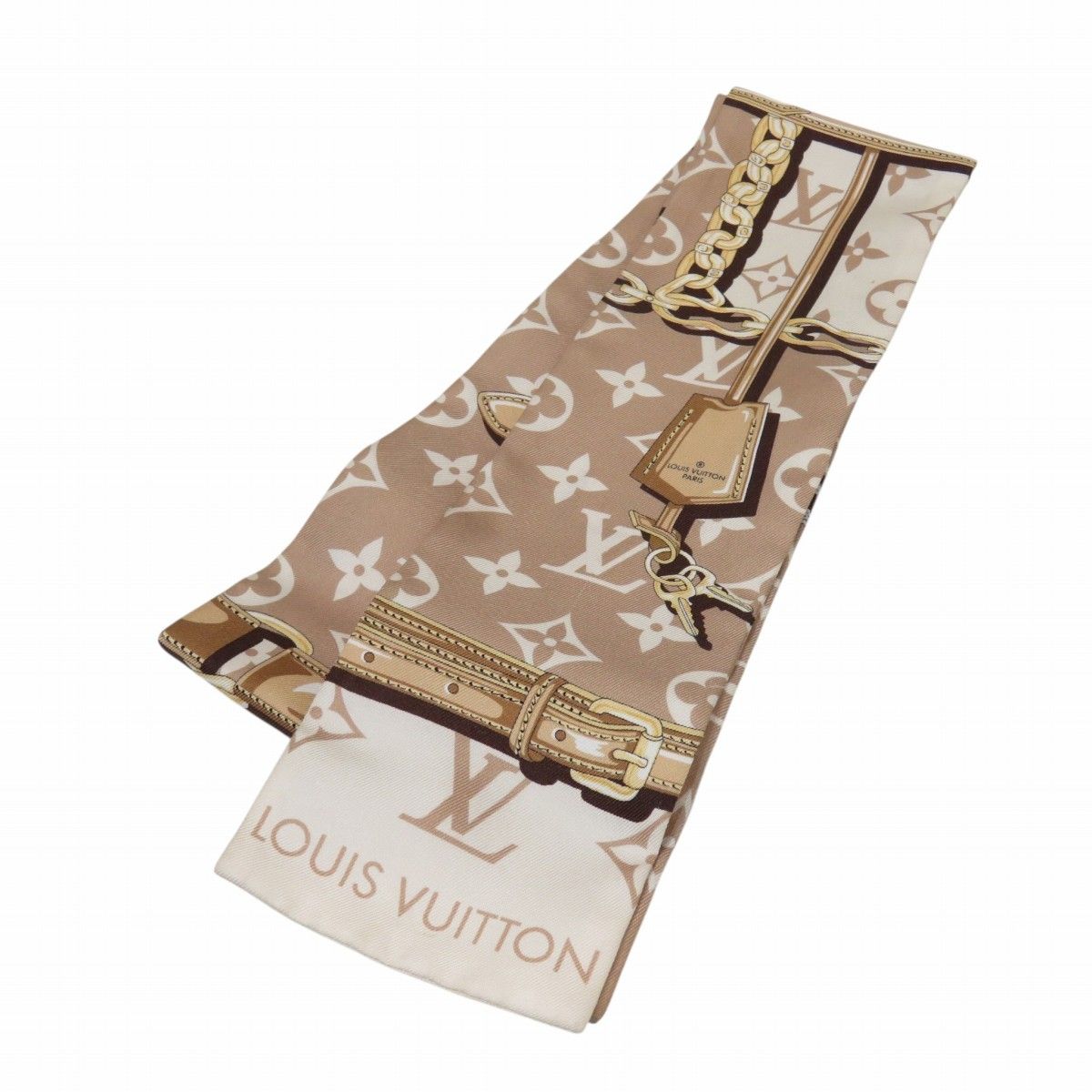 LOUIS VUITTON　スカーフ 　箱付き　 M79569　【新品未使用】 ルイ・ヴィトン LOUIS VUITTON バンドー モノグラム コンフィ