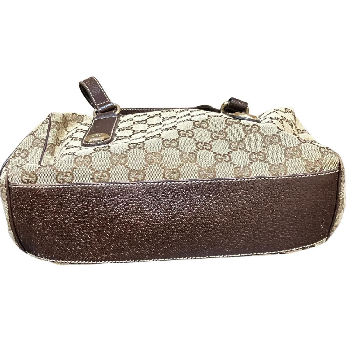 グッチ GUCCI GG ハンドバッグ キャンバス レザー 152457 レディース