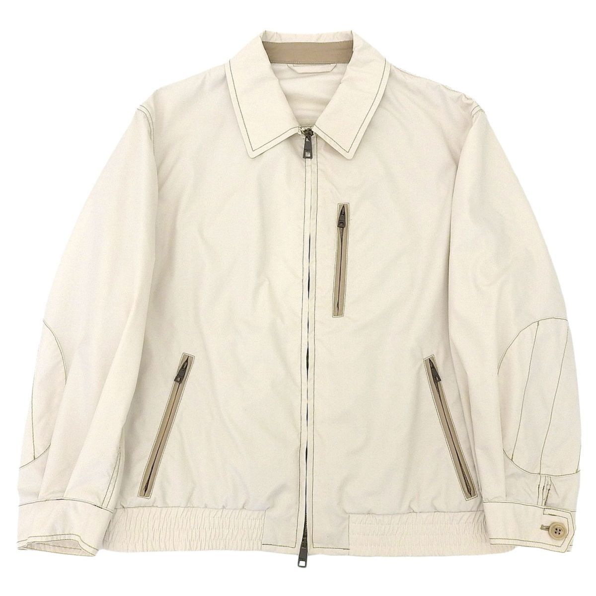 【美品】Salvatore Ferragamo コットンジャケット48ベージュ系 美品 サルヴァトーレ フェラガモ Salvatore Ferragamo ジャケ - メルカリ