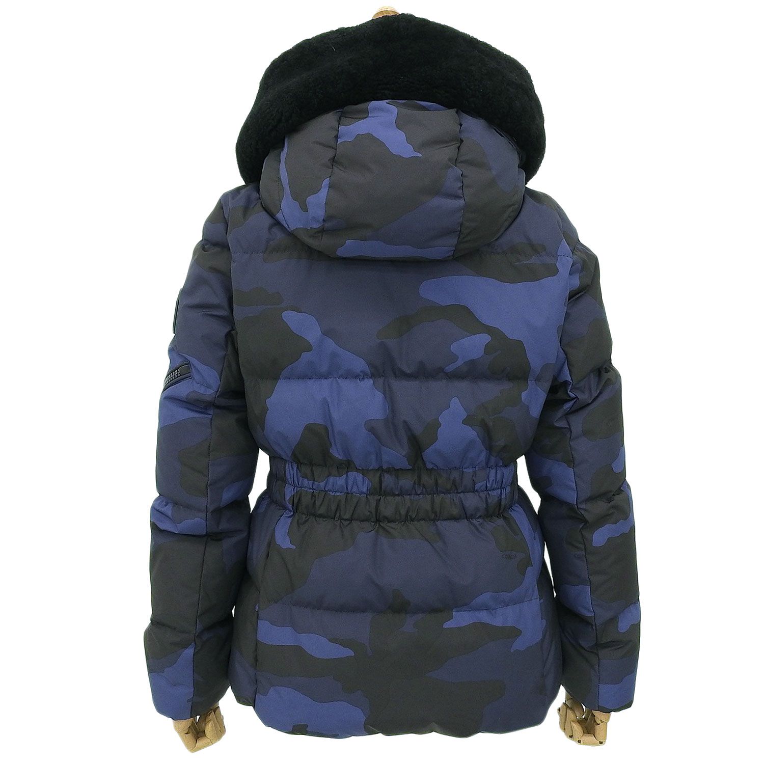 COACH フード付きダウンジャケット ネイビー 極美品 コーチ COACH ジャケット ダウンジャケット フード付き