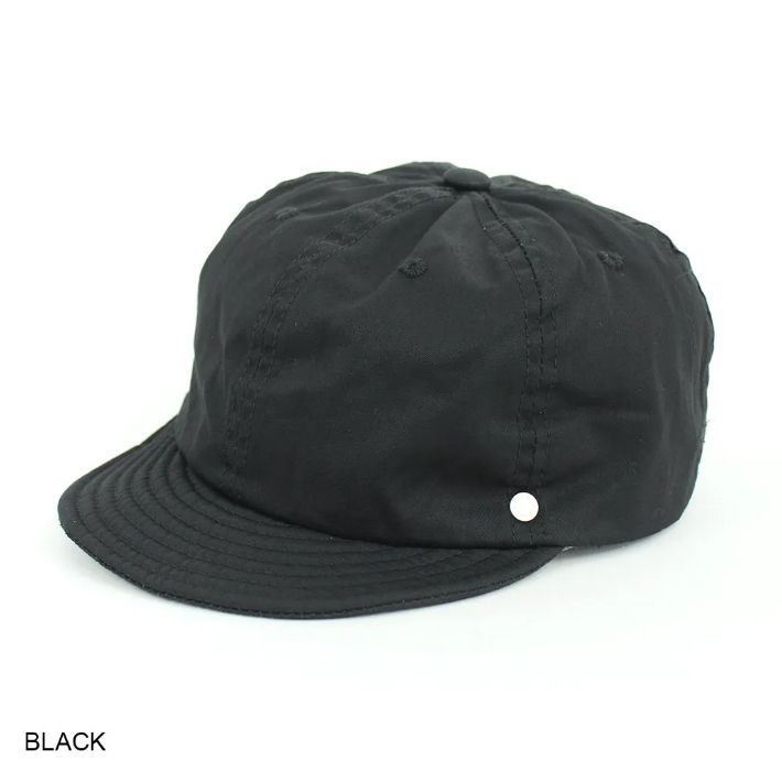 [Brand New/Outlet Item] Deco DECHO/ (DE-11) (BALL CAP-VENTILE-) BLACK FREE Size/Unisex Hat Cap Water Resistant Moisture Permeable Breathable Outdoor Camping Simple Plain Cotton