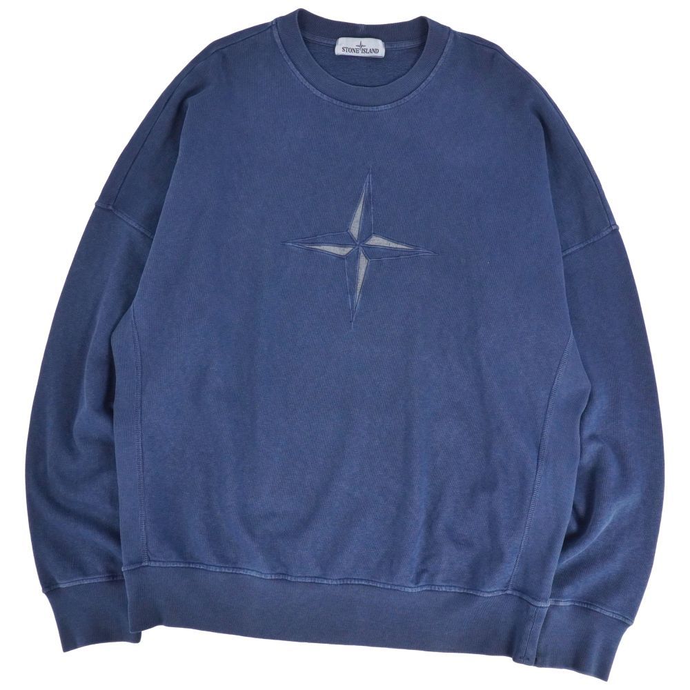 美品 ストーンアイランド STONE ISLAND スウェット 2018 トレー