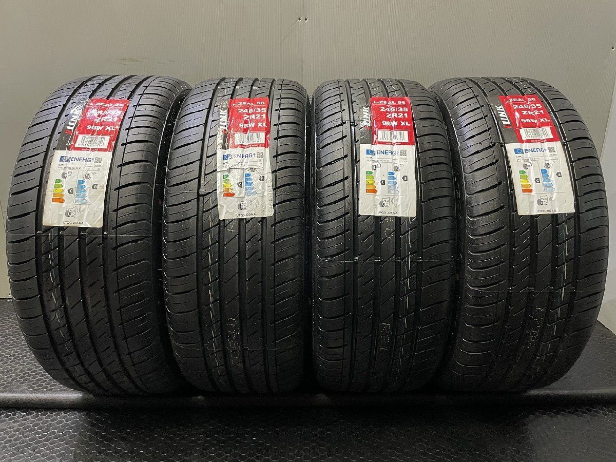 タイヤ新品【iLINK 245/35ZR21】夏タイヤ【WORK Gnosis GR204 GR4 