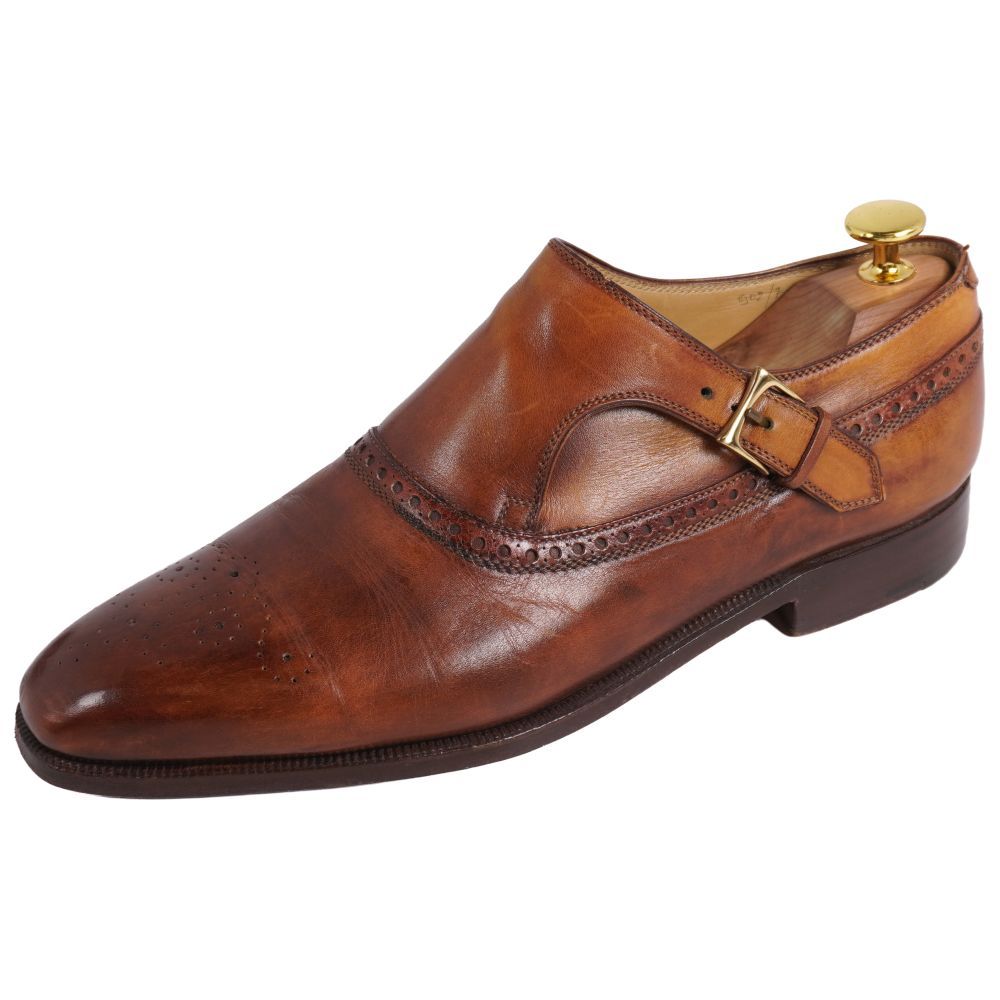 ベルルッティ Berluti レザー?シューズ モンクストラップ ビジネス