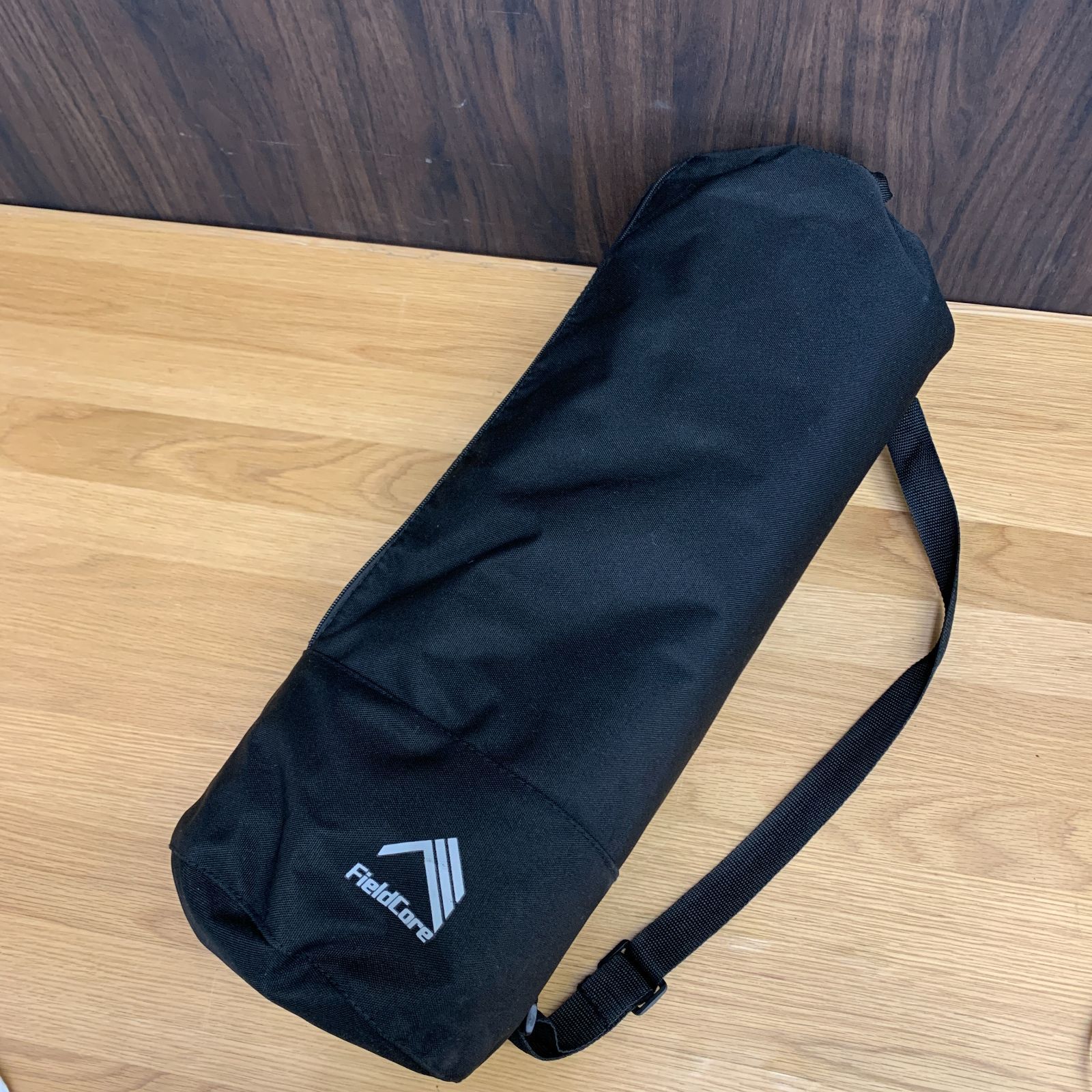 【美品】ワークマン FieldCore（フィールドコア）汚れが落ちやすいアルミコット FLC04 ブラック 2WAY ハイ・ロー対応 取説・収納袋付 アウトドアベッド