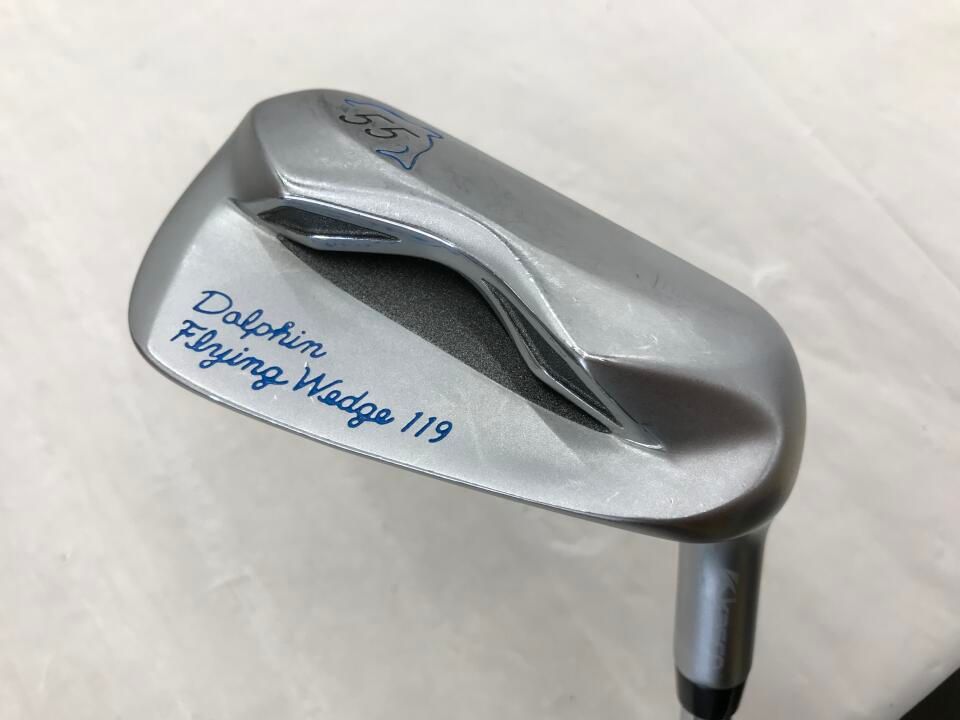 キャスコ　Dolphin Running Wedge DRW-119　55度　オリジナルスチール (ジャンボグリップ)　WEDGEフレックス　ウェッジ　中古　ゴルフドゥ！荒川沖店【最短即日発送】