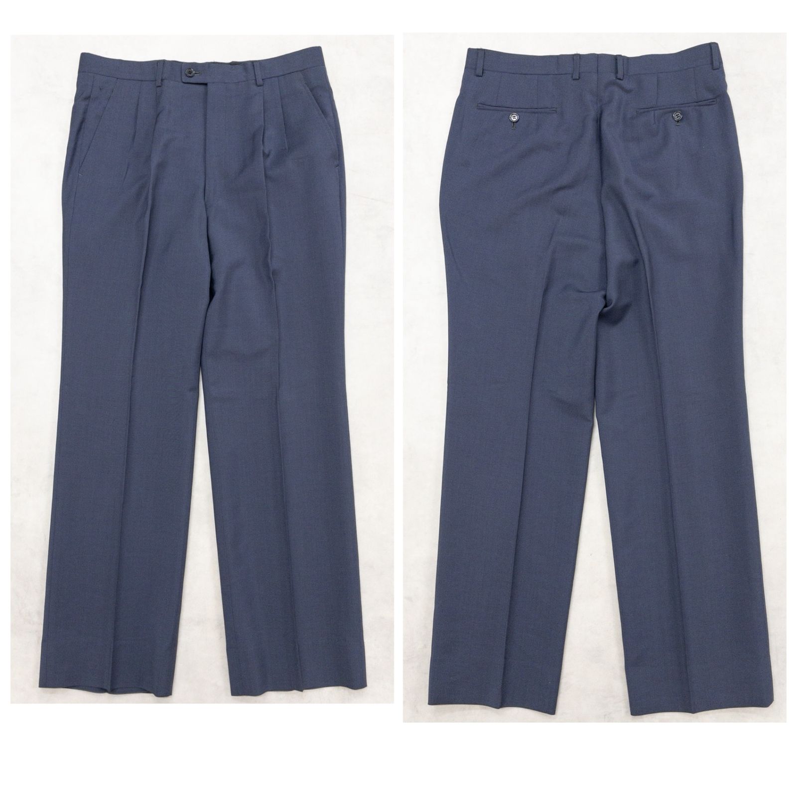 LANVIN ランバン セットアップ スーツ ダブルブレスト シルバーボタン