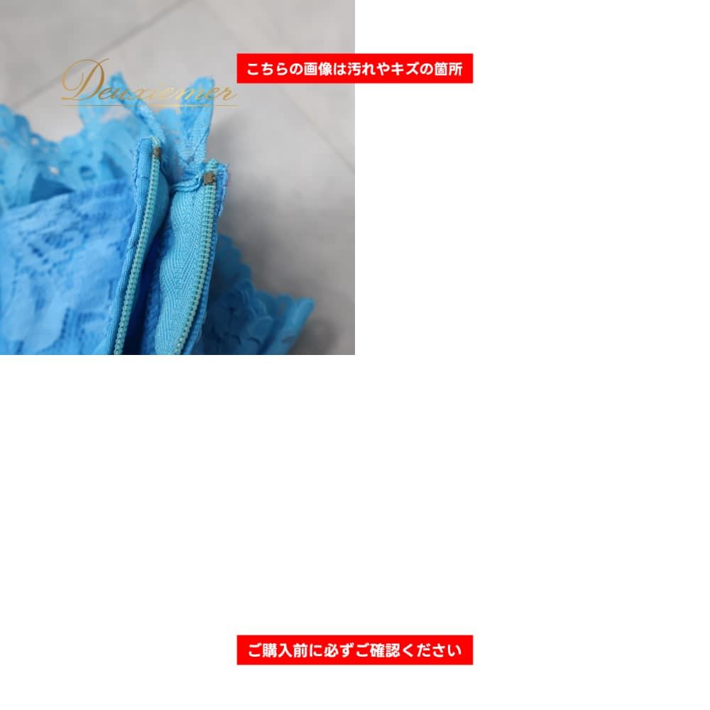 フラメンコ 衣装 naja ナジャ ドレス ワンピース ブルー系 水色 青 花