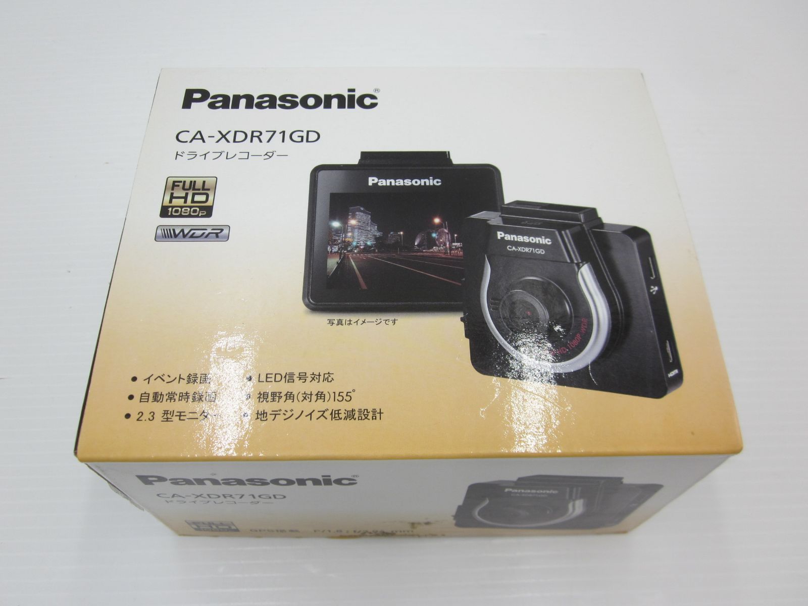 Panasonic CAーXDR71GD 新品・未開封 展示未使用品】『領収書可』パナソニック(Panasonic) ドライブ