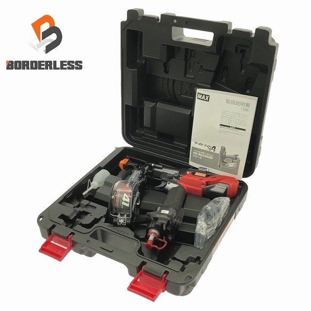 ☆未使用品☆MAX マックス ねじ打機 ターボドライバ HV-R41G6(D)-G ビス打ち機 ビス留め サイディング 大工道具 エアーツール132035 44,265円