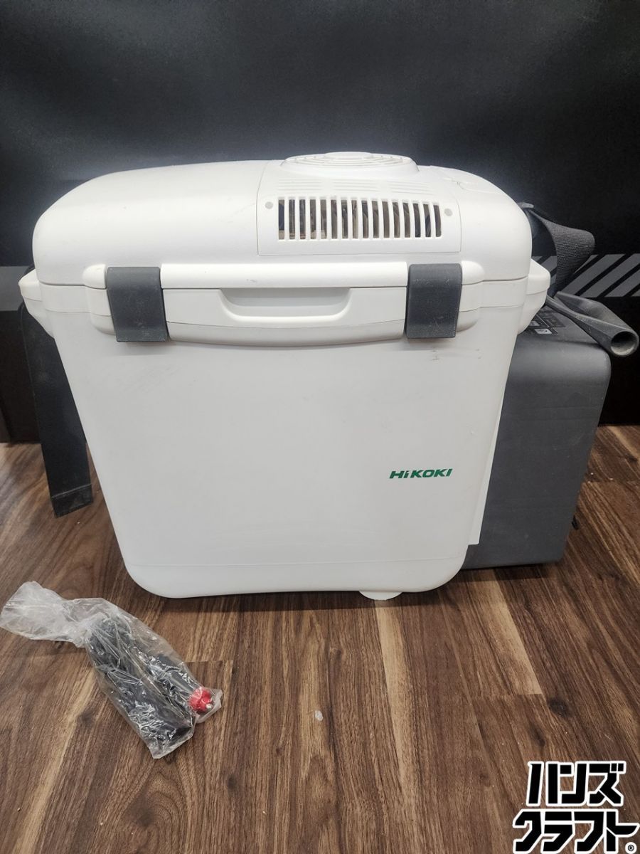 ♭【中古品】ハイコーキ HiKOKI コードレス冷温庫 UL18DA ACアダプター欠品 シガーソケット付属【熊本けやき通り店】【中古】