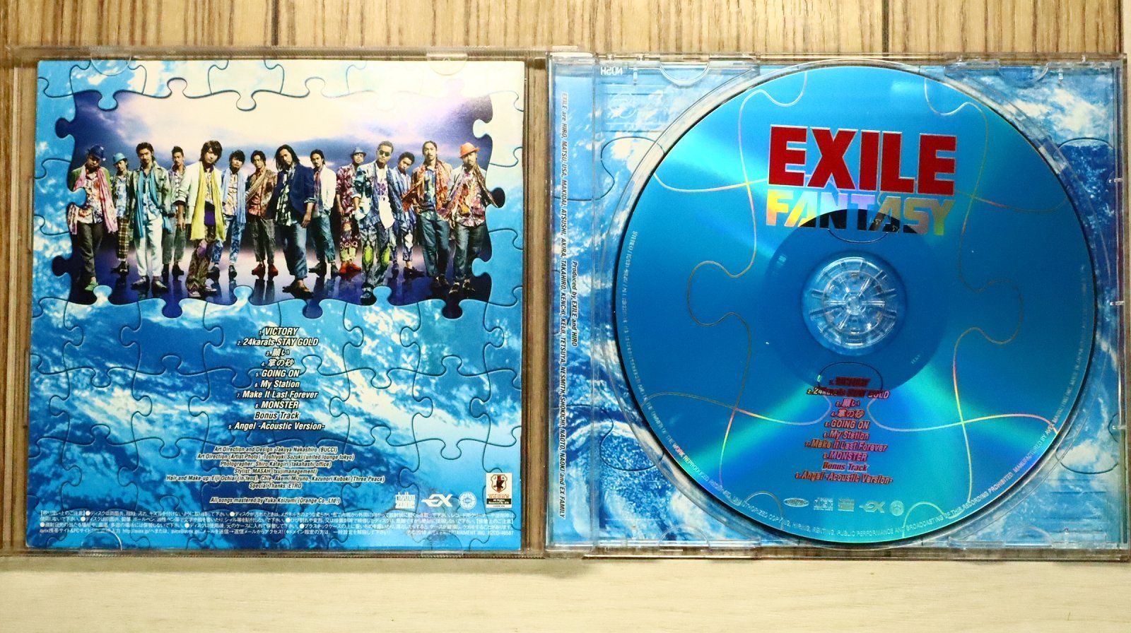 国内盤CD☆エグザイル/EXILE□ FANTASY 【RZCD46597/4988064465873