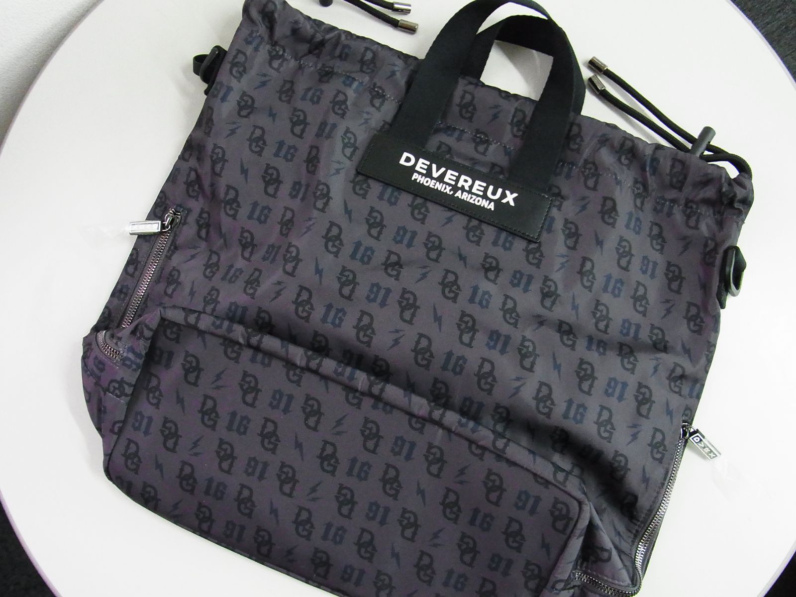 正規品☆DEVEREUX GOLF デヴァローゴルフ☆2WAY DGモノグラムプリント