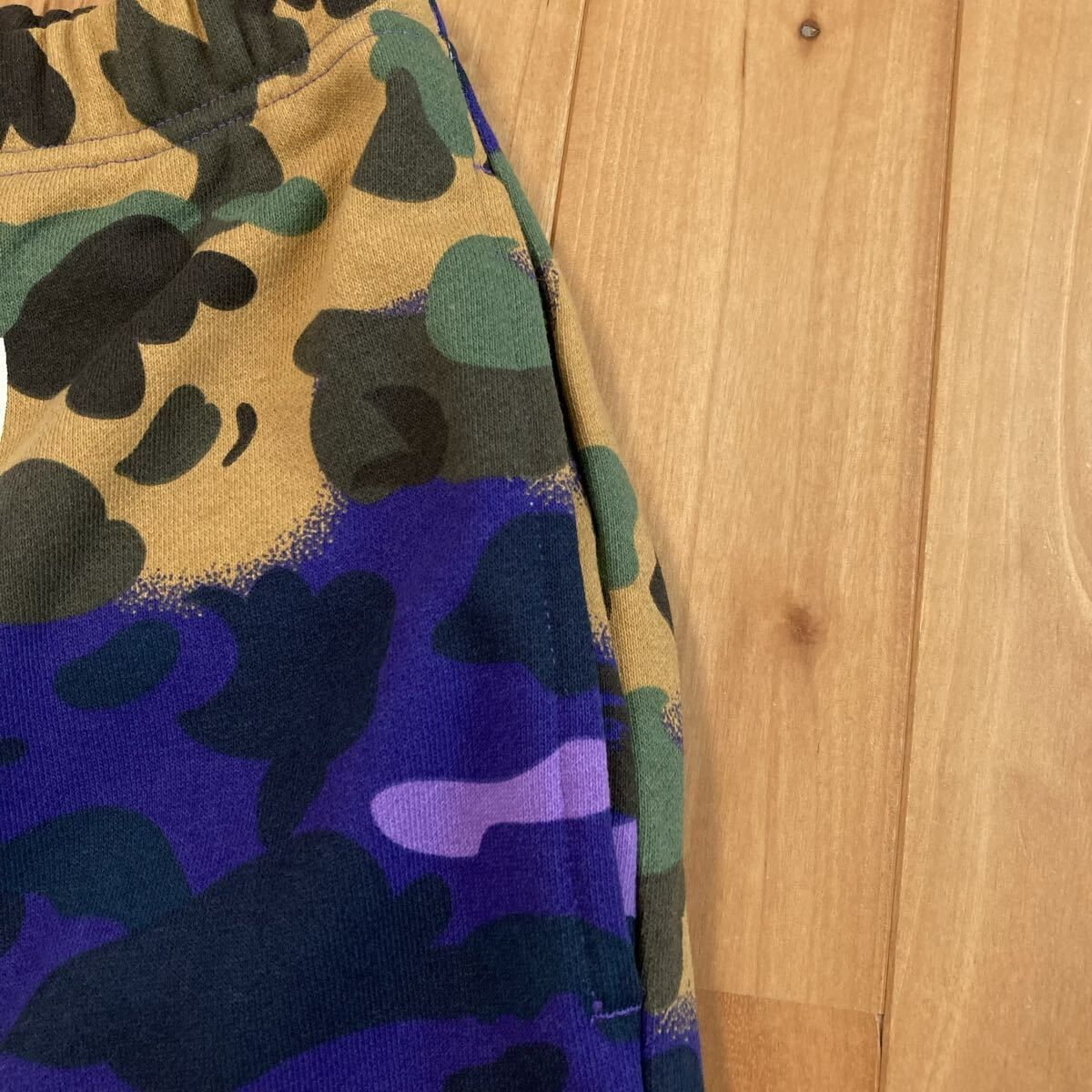 ☆新品☆ XL HERON PRESTON × BAPE CAMO スウェットパンツ a bathing