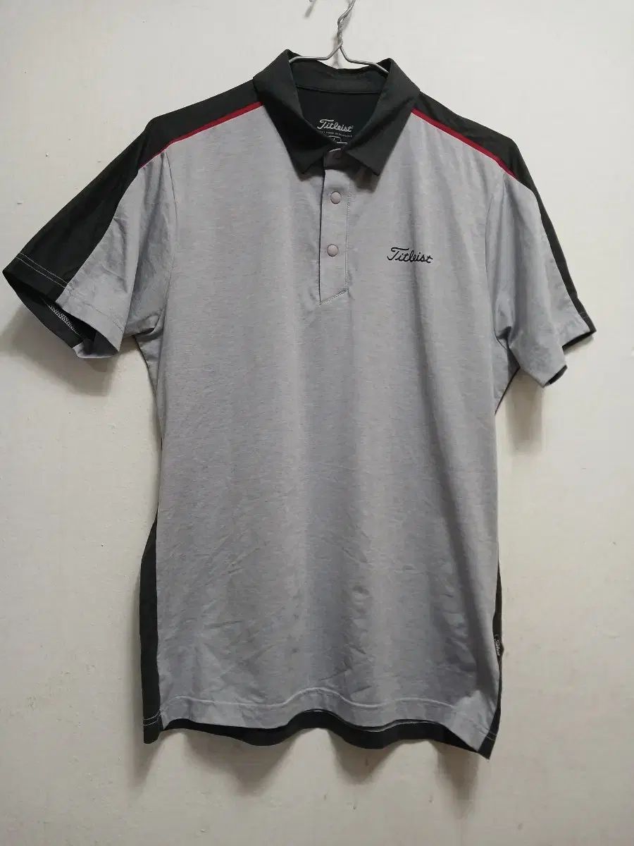 Titleist(タイトリスト) メンズ ゴルフウェア 半袖 カラーTシャツ グレー サイズ L 100