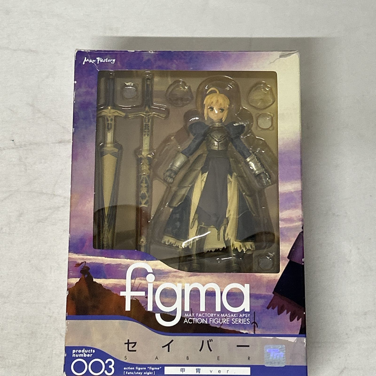 浜館41-1514] figma 003 セイバー 甲冑ver. Fate/stay night [中古品