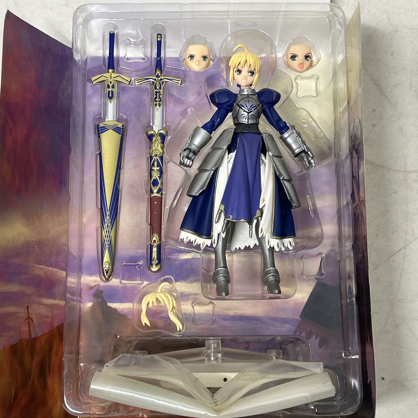 浜館41-1514] figma 003 セイバー 甲冑ver. Fate/stay night [中古品