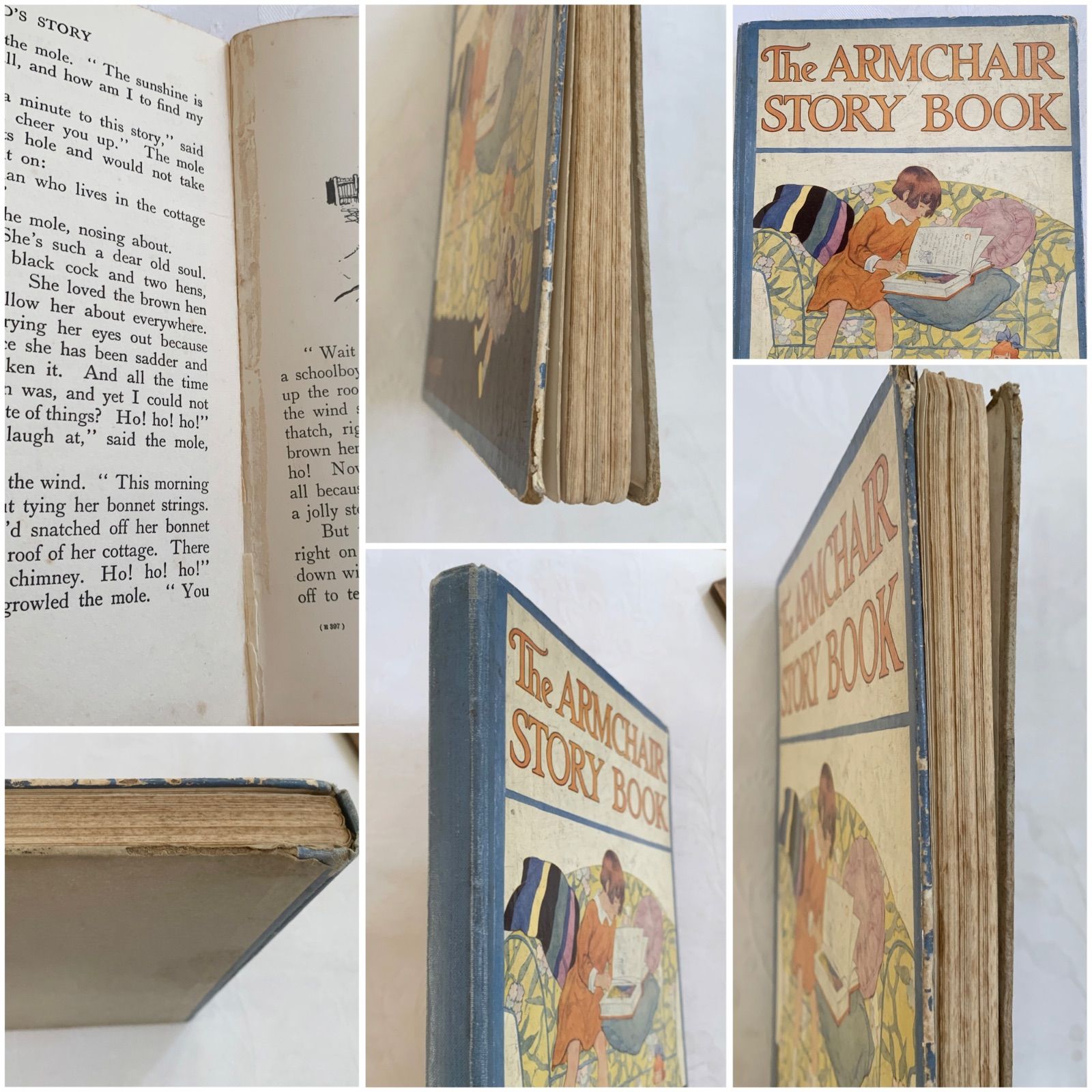 1920s-1930s イギリスの挿絵付きアンティーク児童書 ビンテージ本 The