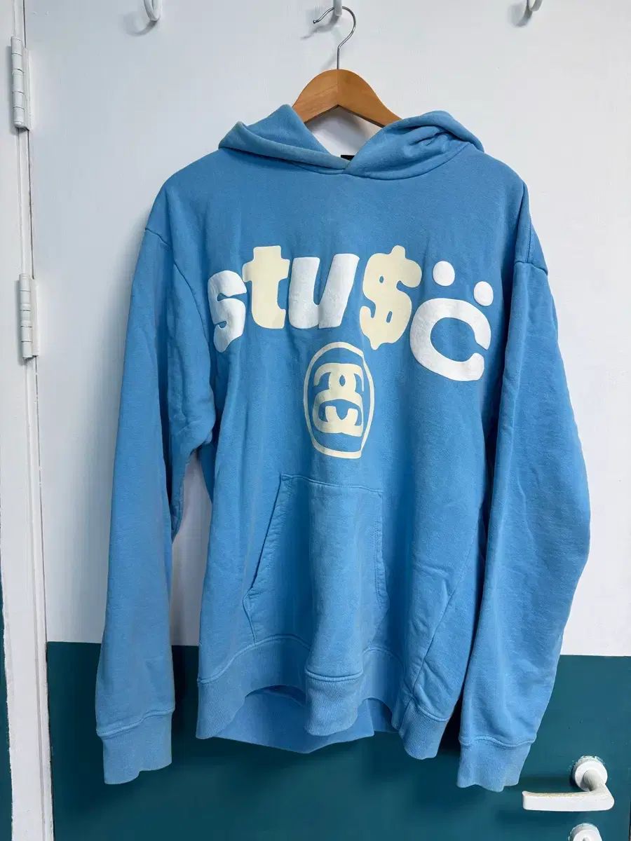 STUSSY x CPFM 8ボール フーディー ブルー