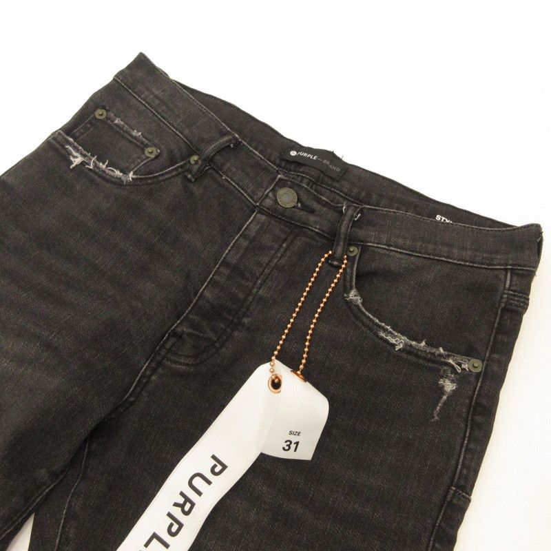 【姫路東店】 中古 PURPLE-BRAND パープルブランド  デニムパンツ P001 FW2115JNS ブラック 【107】 姫路東店】 中古 PURPLE-BRAND パープルブランド デニムパンツ P001