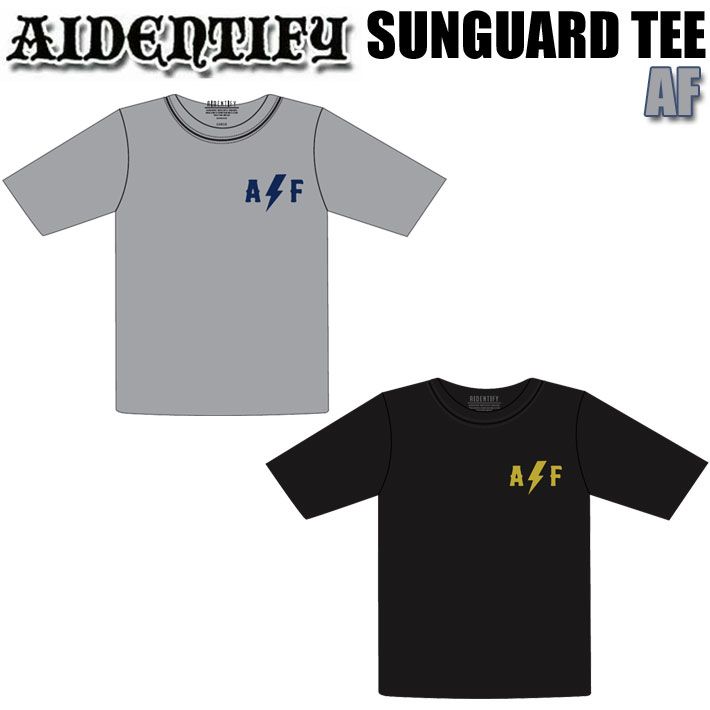 26 ラッシュガード AIDENTIFY アイデンティファイ SUNGUARD TEE [AF] サンガード メッシュ ユニセックス メンズ レディース サーフィン 海水浴 プール [メール便発送商品]【即】 6,930円