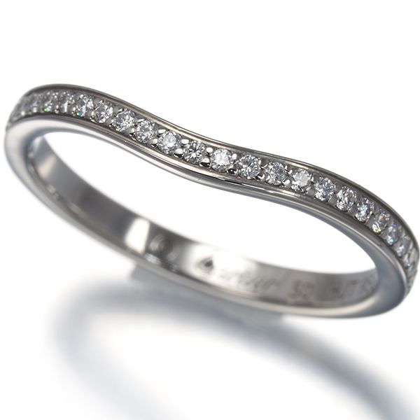 カルティエ リング ダイヤ ダイヤモンド バレリーナ ハーフエタニティ 