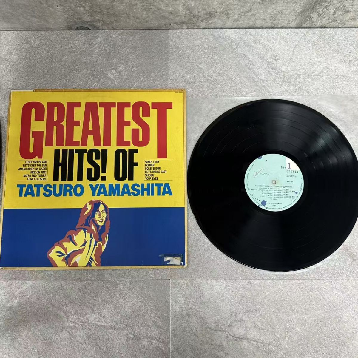 希少プロモ見本盤「GREATEST HITS! 」 RAL-8803 山下達郎/Greatest Hits! Of Tatsuro Yamashita/RAL-8803/レコード