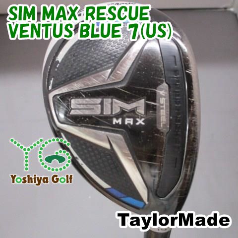 ユーティリティ テーラーメイド SIM MAX RESCUE/VENTUS BLUE 7(US)/S/19[144021]