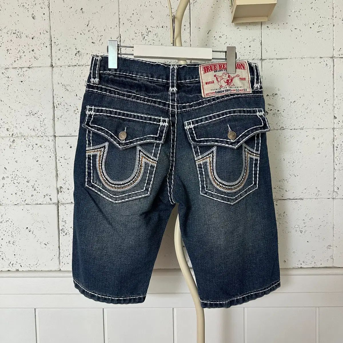 トゥルーレリジョン ハーフパンツ TRUE RELIGION True Religion デニム 