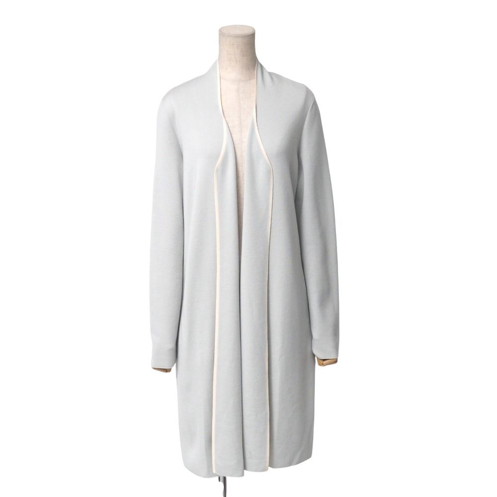 FOXEY BOUTIQUE - ■美品■FOXEY BOUTIQUE フォクシー ブティック Montagne カーディガン サイズF ロング ボタンレス ニット ブランド古着【中古】20250612/RA5136 □美品□FOXEY BOUTIQUE フォクシー ブティック Montagne カーディガン